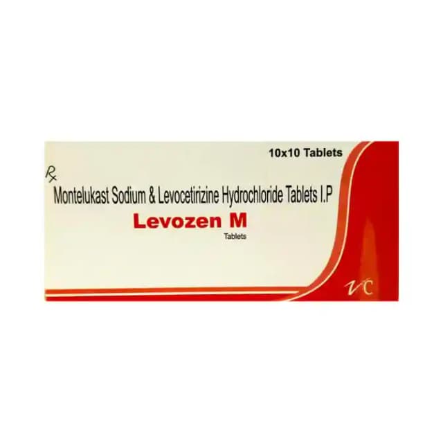 Levozen M (10 tablets in 1 strip)