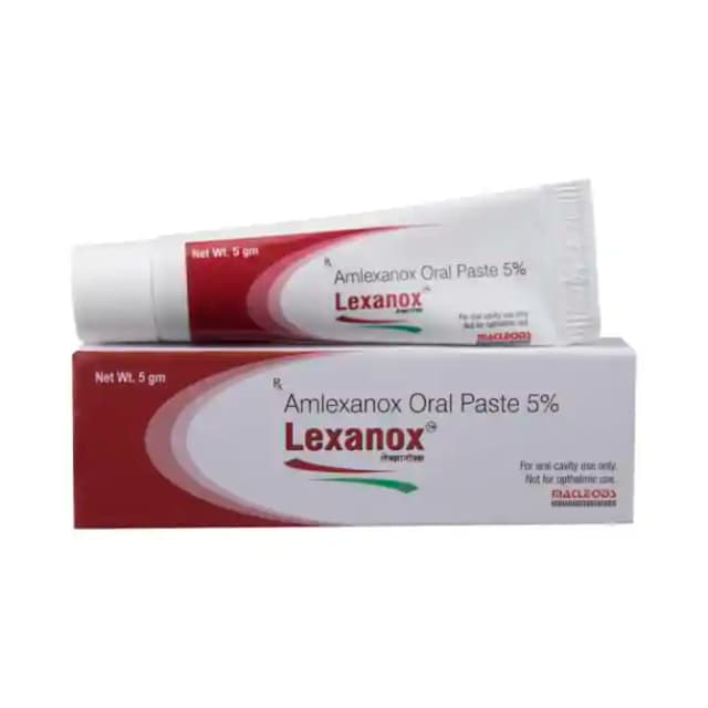 Lexanox Oral Paste (5 gm in 1 tube)