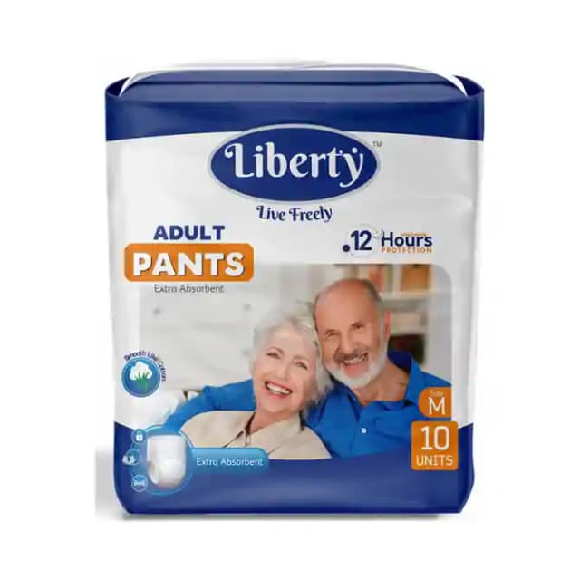 Liberty Adult Pants Medium (1 Packet Of 10 pieces)
