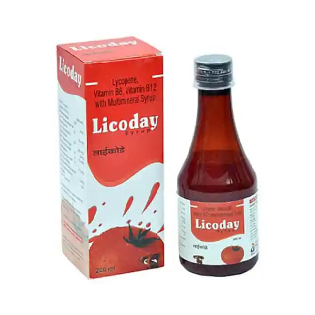 Licoday Syrup (1 Bottle of 200 ml Syrup)