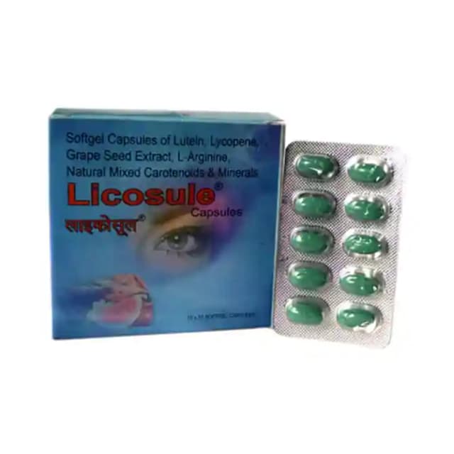 Licosule (1 Strip Of 10 capsules)