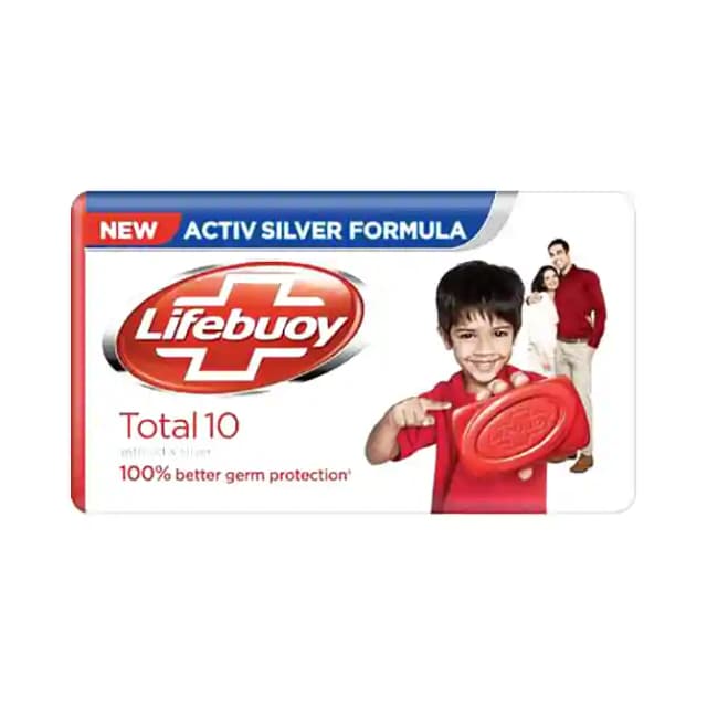 Lifebuoy Total 10 Soap (1 Packet Of 125 gm Soap)