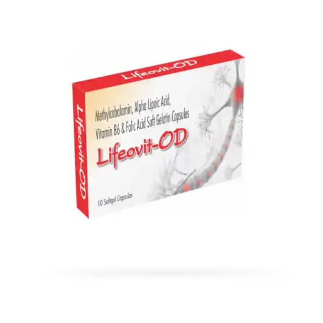 Lifeovit OD Soft Gelatin (1 Strip Of 10 soft gelatin capsules)
