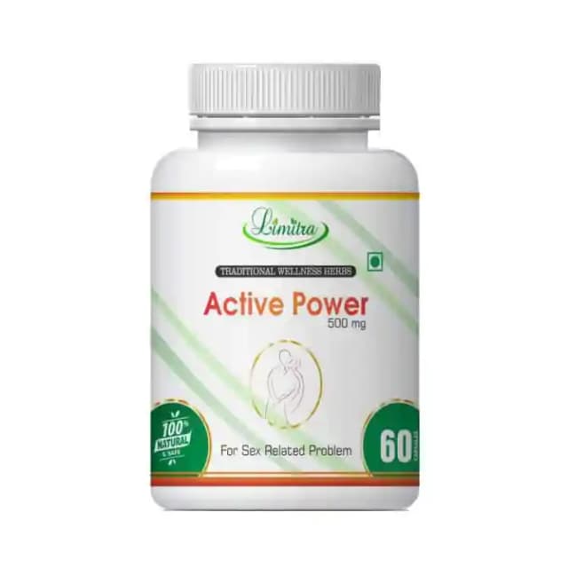 Limitra Active Power 500mg (1 Bottle of 60 capsules)
