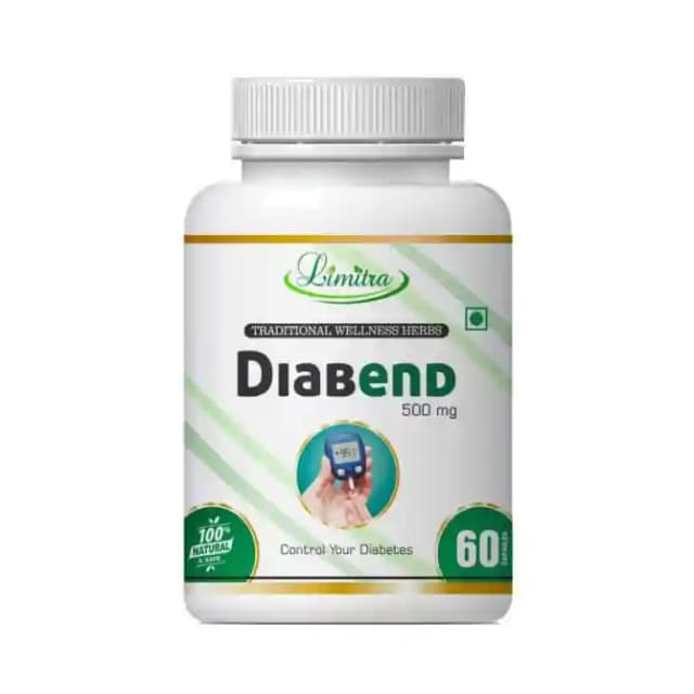 Limitra Diabend 500mg (1 Bottle of 60 capsules)