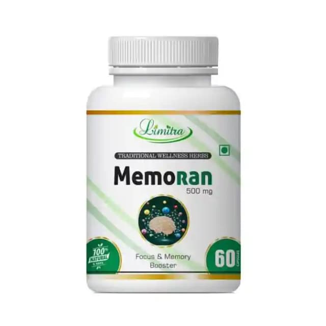 Limitra Memoran 500mg (1 Bottle of 60 capsules)