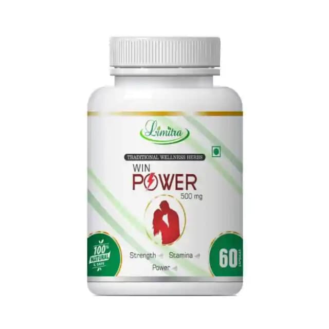 Limitra Win Power 500mg (1 Bottle of 60 capsules)
