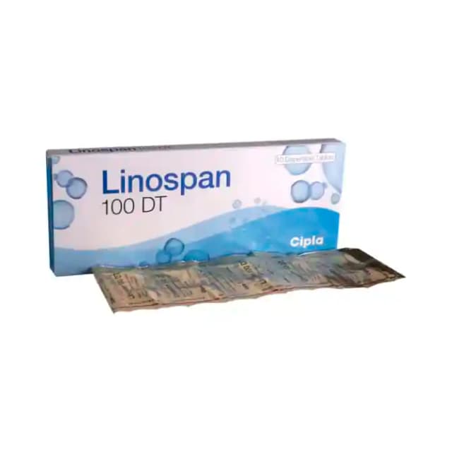 Linospan 100 DT (10 tablets dt in 1 strip)
