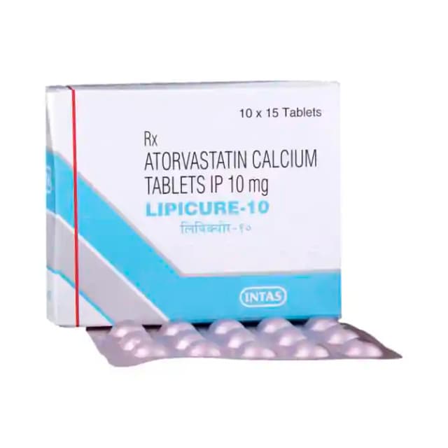 Lipicure 10 (20 tablets in 1 strip)