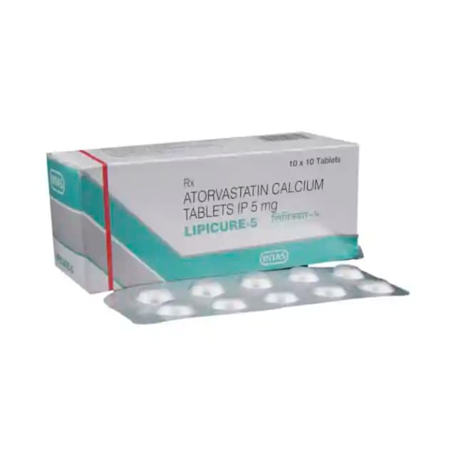 Lipicure 5 (10 tablets in 1 strip)
