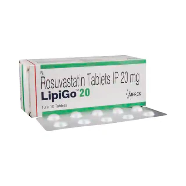 Lipigo 20 (10 tablets in 1 strip)