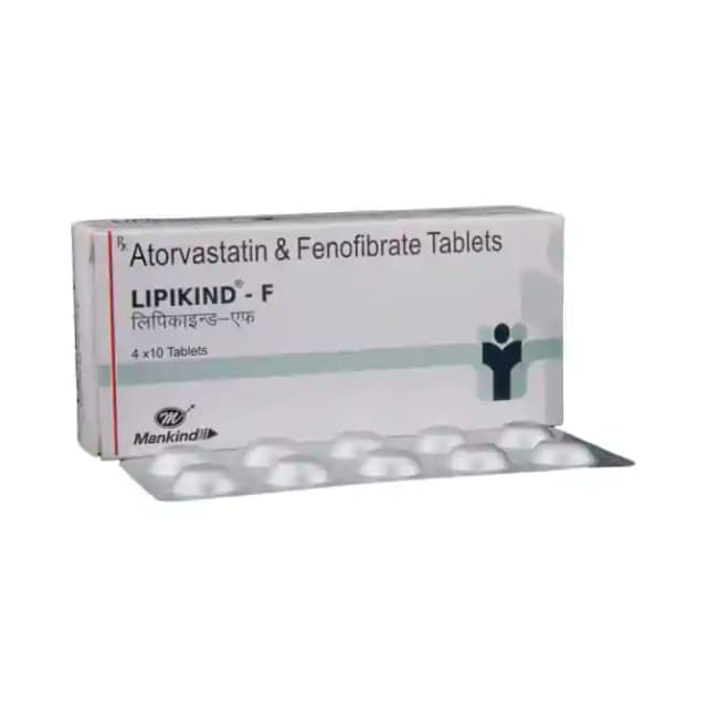 Lipikind F (10 tablets in 1 strip)