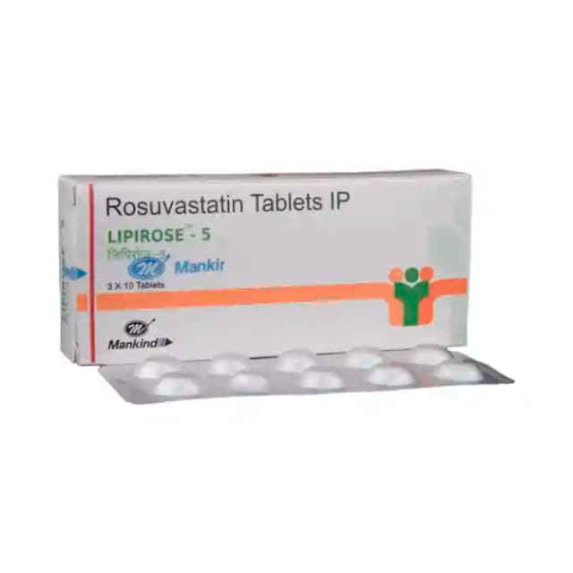 Lipirose 5 (10 tablets in 1 strip)