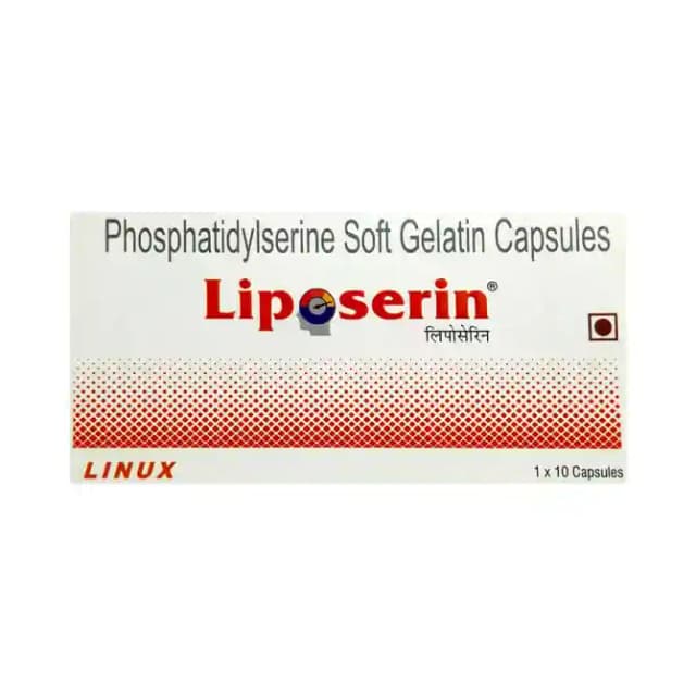 Liposerin Soft Gelatin (1 Strip Of 10 soft gelatin capsules)