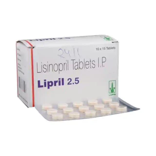 Lipril 2.5 (15 tablets in 1 strip)