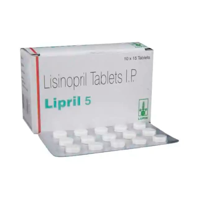 Lipril 5 (15 tablets in 1 strip)