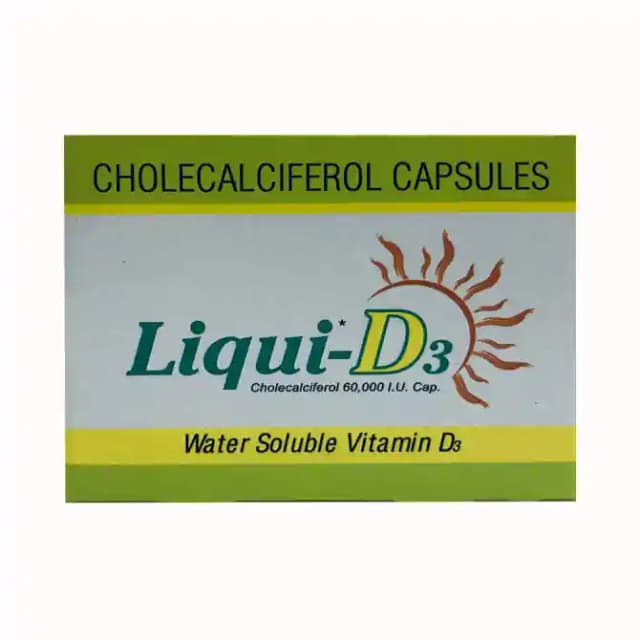 Liqui D3 (1 Strip Of 4 capsules)