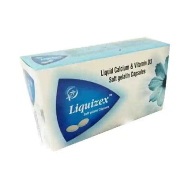 Liquizex Soft Gelatin (1 Strip Of 10 soft gelatin capsules)