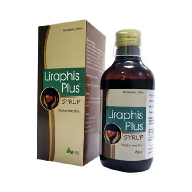 Liraphis Plus Syrup (1 Bottle of 200 ml Syrup)