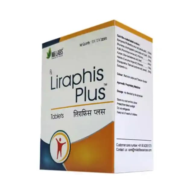 Liraphis Plus (1 Strip Of 10 tablets)