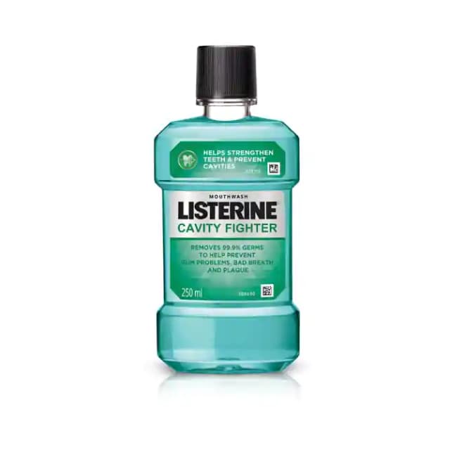 Listerine Cavity Fighter Mouth Wash (1 Bottle of 250 ml Mouth Wash)
