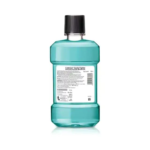 Listerine Cavity Fighter Mouth Wash Large (1 Bottle of 500 ml Mouth Wash)