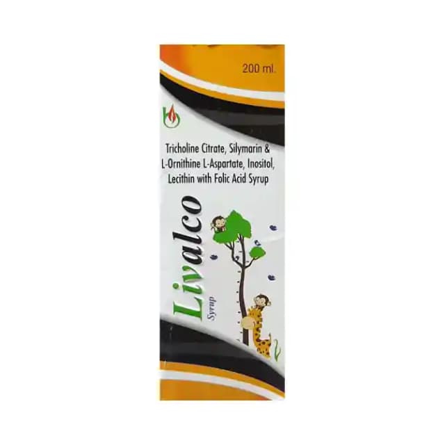 Livalco Syrup (1 Bottle of 200 ml Syrup)
