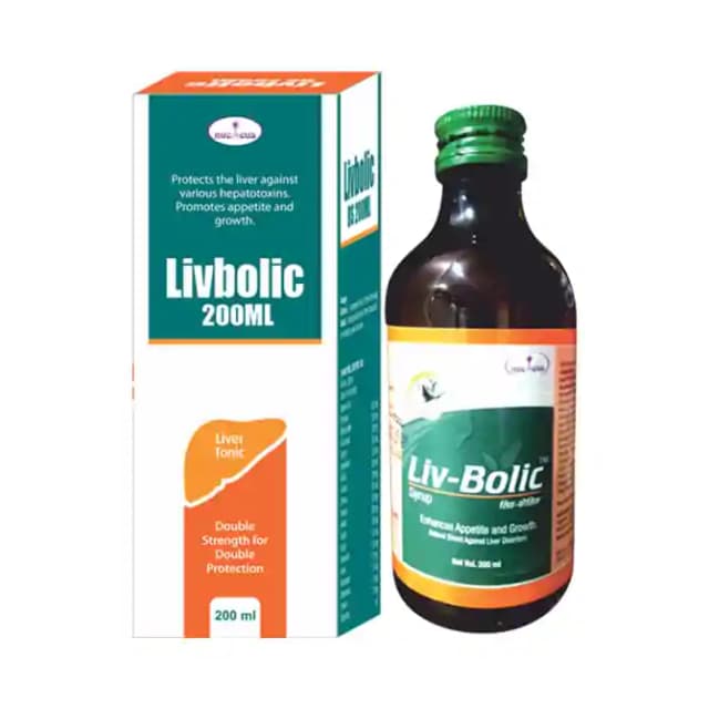 Livbolic Syrup (1 Bottle of 200 ml Syrup)