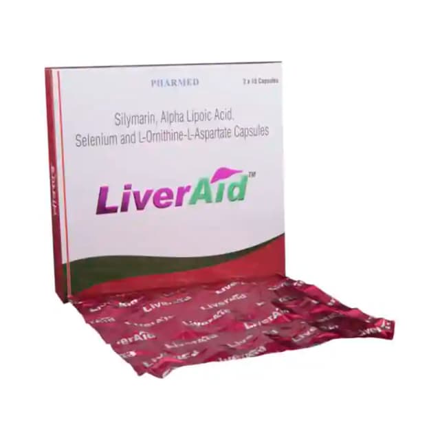 Liveraid (1 Strip Of 15 capsules)