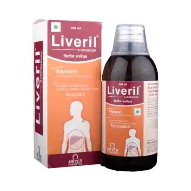 Liveril Suspension (1 Bottle of 200 ml Oral Suspension)