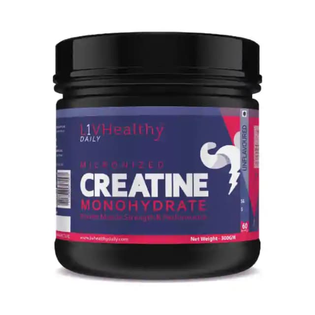 Livhealthy Creatine Monohydrate (1 Box Of 300 gm Powder)