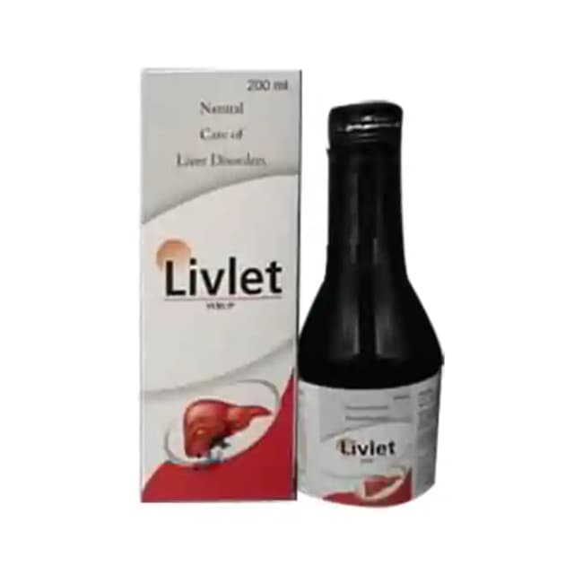 Livlet Syrup (1 Bottle of 200 ml Syrup)