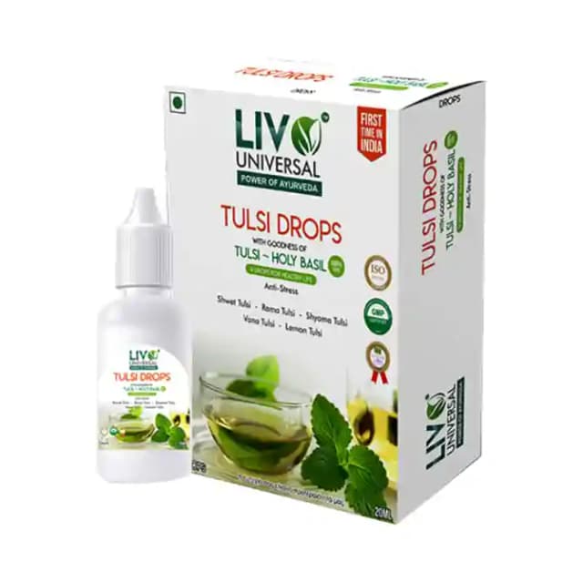Livo Universal Tulsi Drop (1 Bottle of 20 ml Drop)