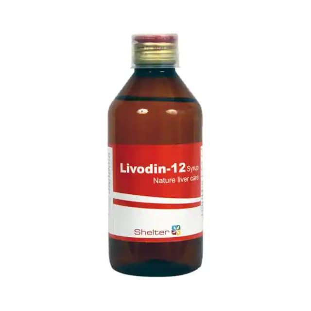Livodin 12 Syrup (1 Bottle of 450 ml Syrup)