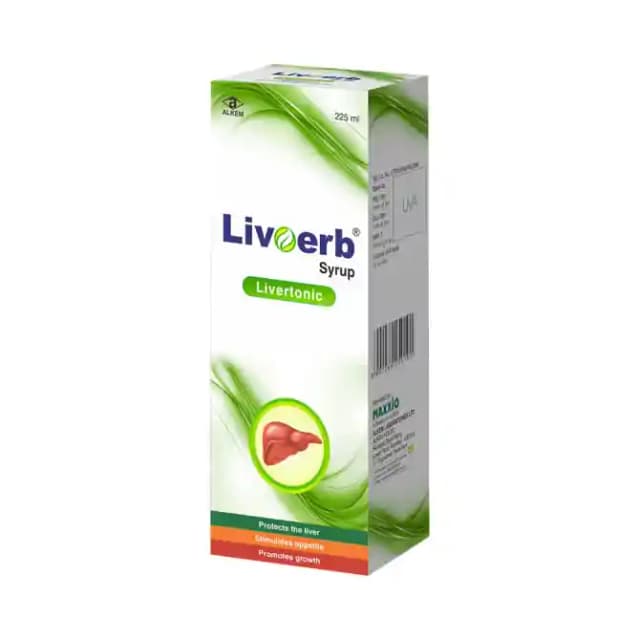 Livoerb Syrup (1 Bottle of 225 ml Syrup)