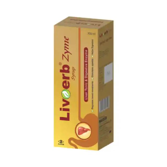 Livoerb Zyme Syrup (1 Bottle of 225 ml Syrup)