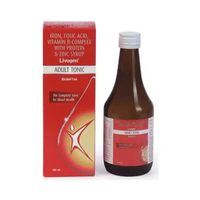 Livogen Adult Tonic (1 Bottle of 200 ml Syrup)