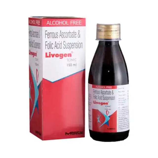 Livogen Hemtonic Syrup (1 Bottle of 150 ml Syrup)