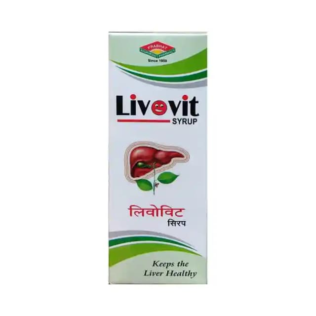 Livovit Syrup (1 Bottle of 225 ml Syrup)