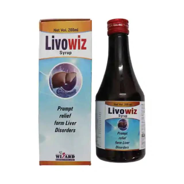 Livowiz Syrup (1 Bottle of 200 ml Syrup)