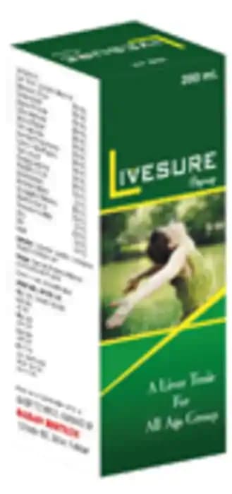 Livsure Syrup (1 Bottle of 200 ml Syrup)