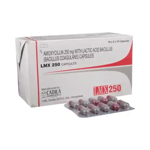 LMX 250 (10 capsules in 1 strip)
