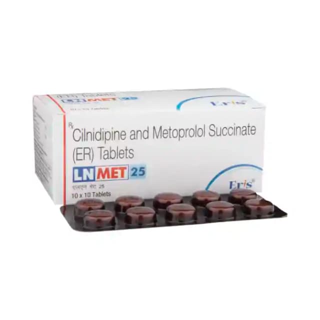 LN Met 25 ER (10 tablets er in 1 strip)