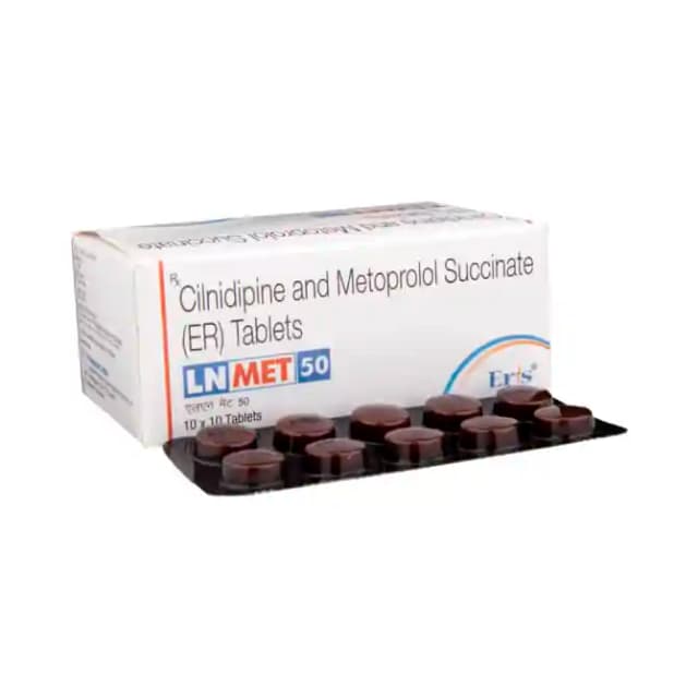 LN Met 50 ER (10 tablets er in 1 strip)