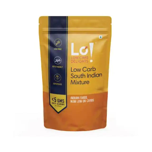 Lo! Low Carb South Indian Mixture (1 Packet Of 190 gm Snacks)