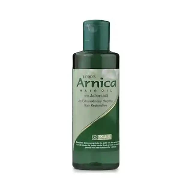 Lords Arnica Hair Oil with Jaborandi (1 Bottle of 200 ml Oil)