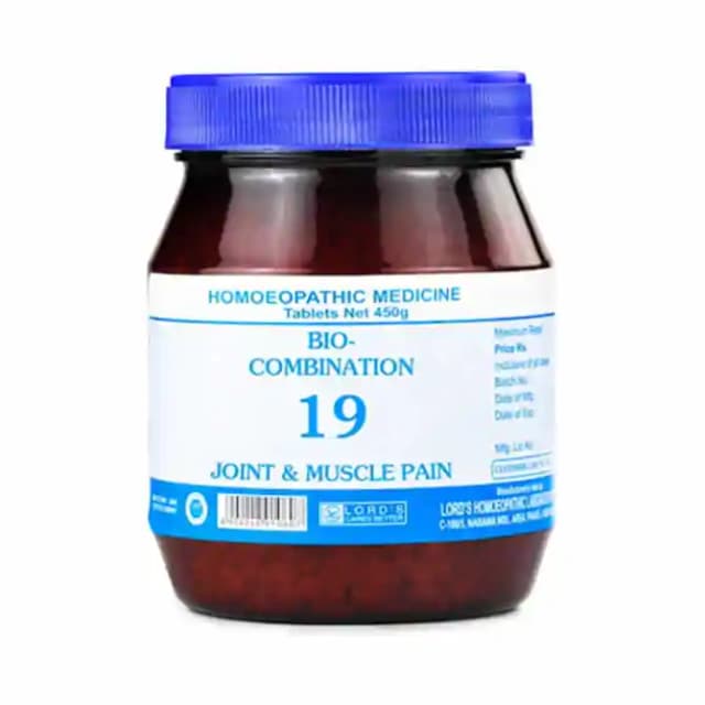 Lords Bio Combination 19 (1 Bottle of 450 gm Biocombination tablets)