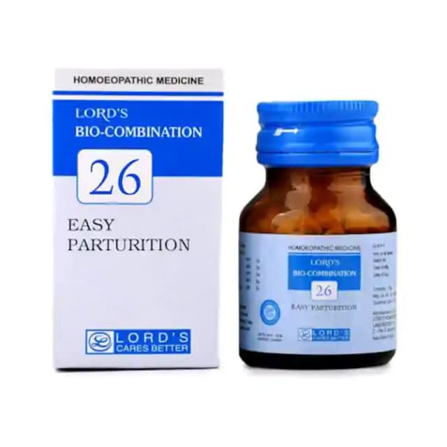 Lords Bio Combination 26 (1 Bottle of 25 gm Biocombination tablets)