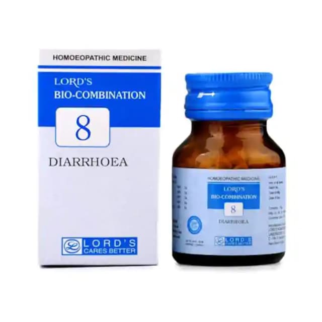 Lords Bio Combination 8 (1 Bottle of 25 gm Biocombination tablets)