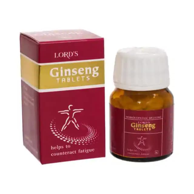 Lords Ginseng (1 Bottle of 25 gm tablets)